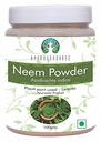 Neem Leaf Pulver 100 Gm • 124; Azadirachta Indica • 124; Wild Crafted Neem Leaf Pulver • 124; Meget Bitter Neem Supplement for Hår og Detox • 124; Ikke GMO, Gluten Free, Vegan