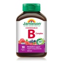 Jamieson Lækker Chewable Formel B Complex Berry Bliss 90 tabletter