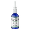 FWS Kolloid Sølv Nasal Spray - 2oz - Ultra Fine Sølv Mist - 50 ppm - 99,99% Renhed - Sinus Relief - Hjælper med tør, Irriteret, Stuffy Næse - Immunsystemet support - for voksne og teenagere