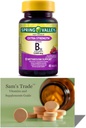 Forår Valley Vitamin B12 • 124; hurtig opløsning tabletter Kosttilskud • 124; Vitamin B12 5000 mcg • 124; B Vitamin • 124; Vitamin B12 - Complex for kvinder og mænd • 124; 45 tabletter • 124; blandet berry flavor + Sams T. Vitamin Guide