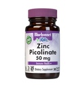 Bluebonnet Nutrition Zinkpicolinat, Hormonal & Immunation, Prostate Health, Hud, Vegan, Non GMO, Gluten, Soy & Milk Free, Kosher, Hvid, 50 Greve