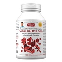 ANDREW LSSMAN Vitamin B12 500 360 Kapsler - Absorption- Protected Methylcobalamin (Natural Coenzym Vitamin B12), Essential for Energy and Stress Support, Plus B- Complex, Let at synke kapsler