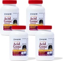 Større syre Gone Extra Strength Antacida Chewable Tablets - Anti- Acid Relief - Acid Reflux Medicin for voksne - Opsat Mave, Syre fordøjelsesbesvær, og Heartburn Relief - Long- Lasting - 100- Count (4 Pack)