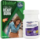 Sund Surplus Equate Omeprazol 20mg 14- Day Course of Treatment and Vital Volumes Tips Card Bundle