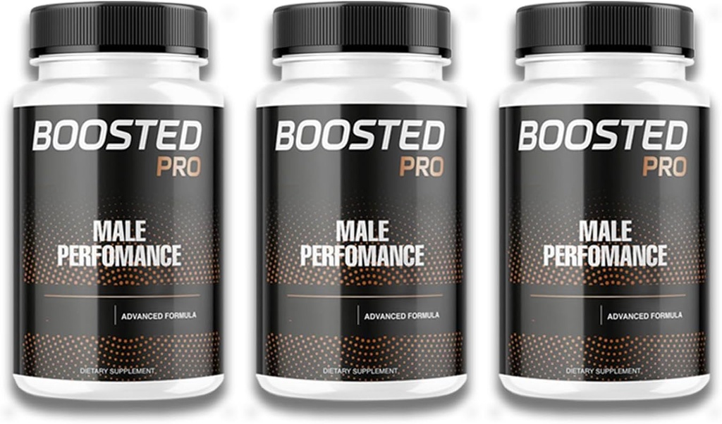 for Men - Advanced Formula Capsules - All Natural Dietary Supplement - Pack of 3