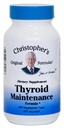 Christopher 's oprindelige formler Thyroid vedligeholdelse Formel Capsule, 100 Greve