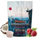 TruWild Motion All Natural Pre Workout Powder Drink Mix for mænd og kvinder med ingen jitters eller Crash, Hele Food Plant baseret Vegan, Organisk med Electrolytes + BioPerine, 20 Servere (kokos Hindbær)