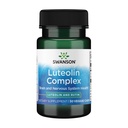 Swanson Luteolin Complex w/Rutin - Brain Support Supplement Promoting Memory, Mood & Cognitive Health - Natural Formula to Help Maintain Nervous System - (30 Veggie Capsules)