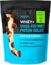 LEGION Whey + Protein Whey Isolate from Grass Fed Cows - Whey Protein Isolate Powder Low Calorie, Non- GMO, Sugar Free, Lactose and Gluten Free, All Natural Protein Powder for Men & Women 30 Servering