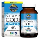 Have of Life Vitamin Code Raw One for mænd, En gang daglig Multivitamin, 75 kapsler, En en dag Herre Vitamin Plus Frugt, Veggies & Probiotika til Herre Sundhed, Vegetarisk Multivitaminer