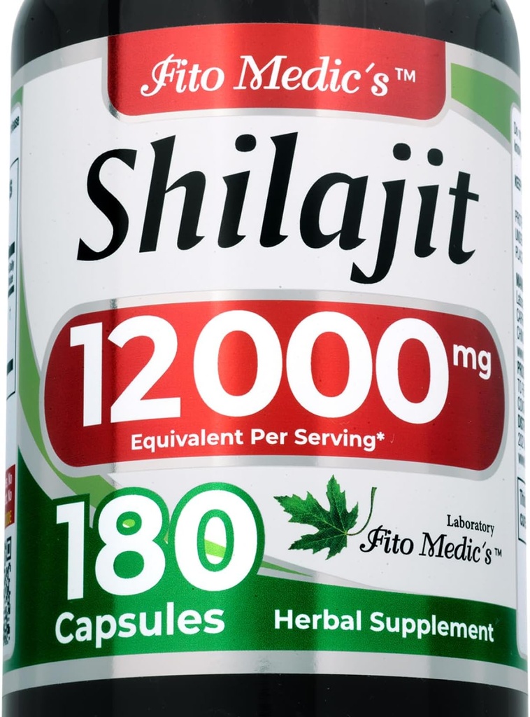 Lab | shilajit | shilajit Capsules | 180 Capsules | 12000 mg | shilajit Resin | shilajit Pure | shilajit Supplement | Natural shilajit | Ultra high Absorption.