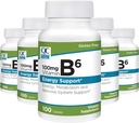 Kvalitetsvalg Vitamin B6 100 mg tabletter (pakke med 5)
