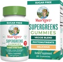 MaryRuth Organics Super Green Gummies Budding- 124; Naturligt-Occurring Quercetin for voksne og børn alder 4 + Budding- 124; Sukker Gratis Budding- 124; 2g Fiber Per Servering Budding- 124; Vegan Budding- 124; Ingen Gelatine Budding- 124; Pectinbaseret Budding- 124; 60 Grev - 124; 30 Servering