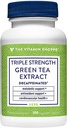The Vitamin Shoppe Triple Strength Green Tea Extract 750mg Kapsler med EGCG - En naturlig antioxidant til at understøtte fedt Metabolisme - Fights Free Radicals - Afkodet (100 Vegetariske Kapsler)