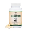Colostrum Supplement 120 Kapsler, 1000 mg per servering (Bovine Colostrum Powder fra First Malking Only, Std. to Contain 15% IgG Immunoglobuliner) Ingen Fillers, Tredjeparts testet af Double Wood