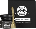 Pure Shilajit Resin High Potency Gold Grade for Mænd & Kvinder; 85 + Trace Minerals Shilajit Shulajit 124; Nepals Shilajit med naturlige 75% Fulvic Acid & Trace Minerals med Lab Test Reports