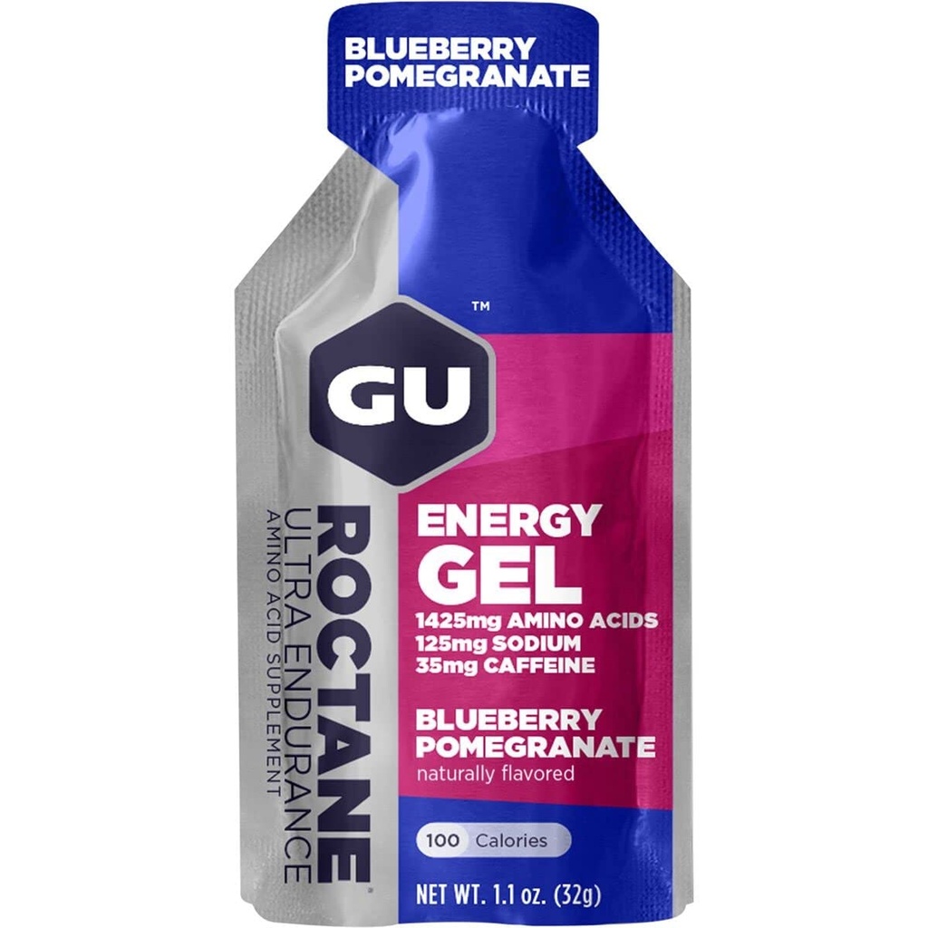 GU Roctane Energy Gel - 24 Pack Blåbær