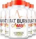 (5 Pack) Fat Burn Combo Kapsler, Fatburn Combo Keto Formel, Alle naturlige vægttab supplement til at opnå healthy- udseende organ, Keto Fitness Pills, Officielle anmeldelser (300 Kapsler)