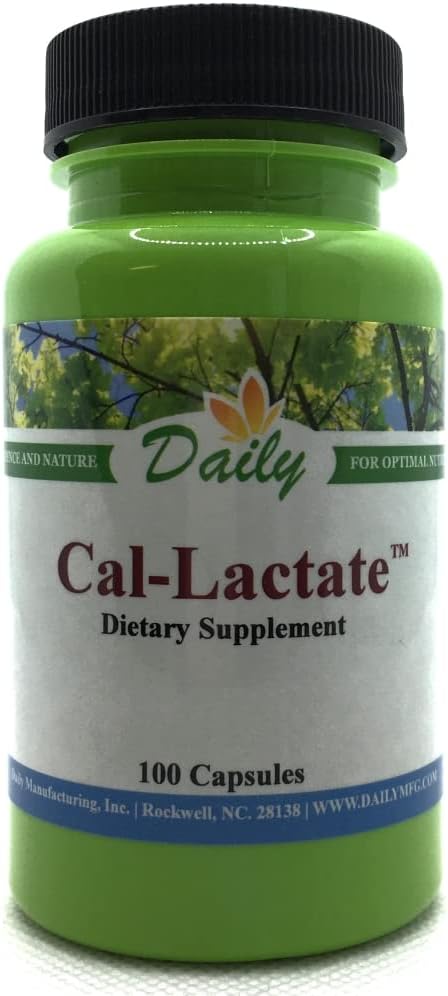 Daglig fremstilling Calciumlactat ™ 100 kapsler