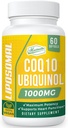 1000mg Liposomal CoQ10 Softgels