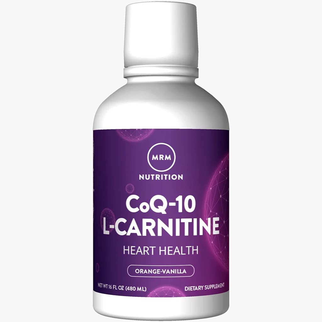 MRM Nutrition CoQ- 10 L- Carnitin Liquid Name 124; Orange- Vanilla Flavored