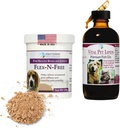 Vitality Science Flex N Free + Vital Pet Lipids for Dogs against 124; 2 Part Program Measures 124; Promodes Bone Development & Joint Health Measures 124; Relieves Stifness Measures 124; Neurologisk & Hormonal Support Measures 124; 100% Safe (small)