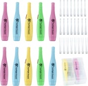 12 stykker Ear Wax Removal Tool med LED lys til rengøring Earwax Genanvendelige Ear Pick Tweezer Ear Cleaner for voksne og børn Ear Health Care
