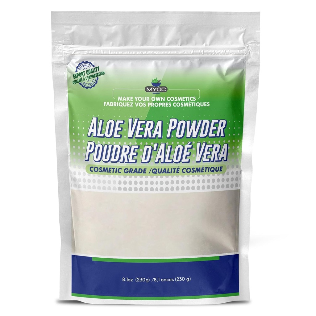 Aloe Vera Powder Organic Use for Skin & Hair Care - 230 Bedste (8. 01 Oz)