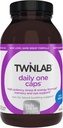 Twinlab Daily One Caps med jern - Nutritional Supplement med jern, zink, B vitaminer, og mere - 180 kapsler