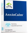 Terry naturligt AnxioCalm - 75 tabletter - Fast- Fungerende, Non- Drowsy, Non- Addictive Formel - Sikker for voksne og børn 4 + år - Non- GMO - 37 Serveringer