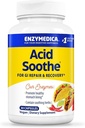 Enzymedica, Acid Soothe, Support for Occasional Heartburn, 31- 1 Formel med enzymer & beroligende urter, 30 Greve