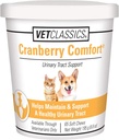 Vet Classics Cranberry Comfort Urinary Tract Pet supplement til hunde, Katte - vedligeholder hund blærer sundhed, kat blærer kontrol - Pet Kosttilskud til inkontinens - 65 Soft Chews