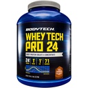 BODYTECH Whey Tech Pro24 Protein Powder - Rich Chocolate Flavor for Muscle Growth and Recovery, giver 24g protein per servering for optimal fitness og ydeevne (5 lbs / 71 Servering)