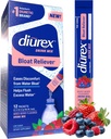Diurex Drink Mix - Diuretic Supplement - Blandet Berry Flavor - Bloat Relief med Diurex Proprietary Bloat- Reliefing Blend - Single Serve - 12 Pack