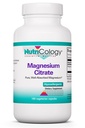 NutriCology Magnesium Citrate - Bioavailable Chelated Magnesium - Nervous System & Muscle Support - Vegetarian Capsules - Hypoallergenic Formula - 180 Servings - 180 Count