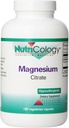 Nutricology Magnesium Citrate Kosttilskud - Bone & Stress Support, Well- Absorberet, Hypoallergen, Vegetariske Kapsler, Gluten Free - 180 Tæl