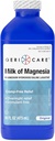 GeriCare Mælk af Magnesia, Magnesium Hydroxid 1200mg Shuttle 124; Hurtig Overnatning Forstoppelse Relief 124; Cramp- Free Saline Laxative & Afføring blødgøringsmiddel; Antacida til Heartburn & Forstoppelse • 124; Original Flavor • 124; 16 Fl Oz