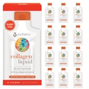 Youtory Collagen Flydende - 5.000 mg - for hårvækst, hud og negle * - Understøtter Joint, Bone & Muscle Health * - med Aminosyrer - Berry Flavor - 12 enkeltsæt Servering (12-dages levering)