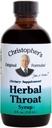 Christopher's Original Formulas Herbal Throat Syrup - 4 oz | Gentle, Herbal Support for Seasonal Wellness