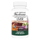 Værtsforsvar MycoBotanicals Lever * Kapsler - Lever sundhed supplement med mælk tidsel & gurkemeje rod - Mushroom supplement med Tyrkiet Hale, Reishi & Chaga - 60 Kapsler (30 Servere) *