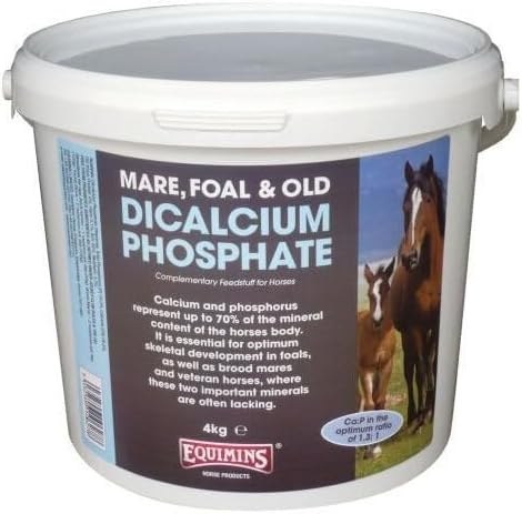 Dicalciumphosphat, equimin, hesteernæring, avl og ungkvæg, 4 kg