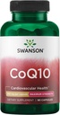 Swanson CoQ10 Kardiovaskulær hjerne energi og hjerte sundhed Antioxidant Support 200 mg 90 Kapsler