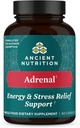 Ancient Nutrition Adrenal Support med Ashwagandha supplement, hjælper med at reducere stress & træthed, Paleo og Keto Friendly, Gluten Free, 1300mg, 60 kapsler