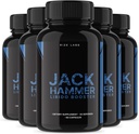 rize laboratorier (5 Pack) Jack Hammer Libido Booster for mænd, Jack Hammer Libido Booster Supplement, Jack Hammer Libido Booster Kraftfuld Alle naturlige formel til at forbedre ydeevne, Anmeldelser (300 kapsler)