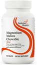 Søger sundhed Magnesium Malat Chewable - Mineral Supplement understøtter energi, muskelfunktion & nerve funktion - Formel med Dimagnesium Malate til Support Absorption - 100 mg, 100 tyggetabletter