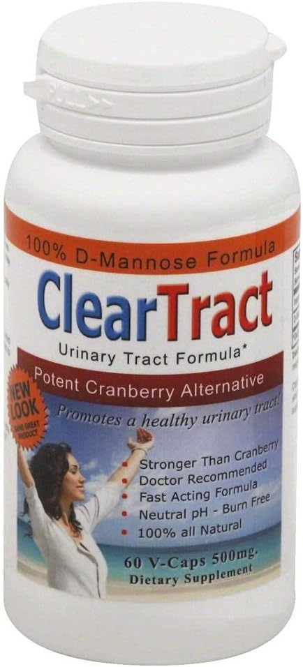 Cleartract D- mannose, 60 Caps by ClearTract (pakning med 3) 3