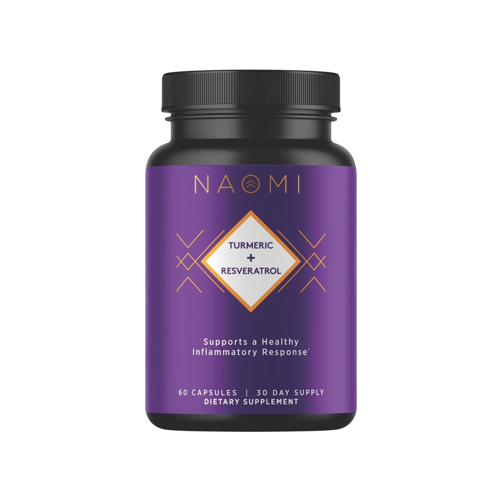 NAOMI Gurkemeje Alle fuldt standardiseret 1000mg 95% Curcuminoider, BioPerine High Absorption & Resveratrol, Klinisk studier, fælles støtte, understøtter sund muskelrespons