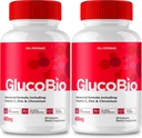 GlucoBio kapsler, officielle GlucoBio Support Pills - Maksimal styrke ingredienser, GlucoBio Sundhed & Wellness kapsler, Gluco Bio kapsler Anmeldelser (2 Pack)