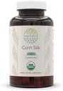 HerbEra Corn Silk USDA Organic 120 Capsules Depoter 124; Natural Herbal Support 124; Certified Organic Vegetary Capsules and Organic Corn Silk (Zea Mays) Tørret Silk (120 Capsules)