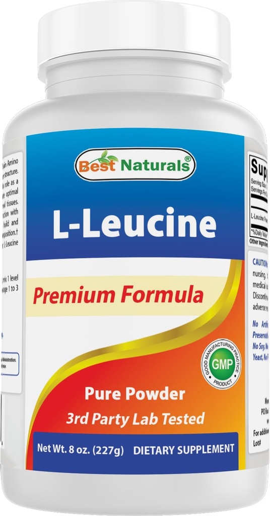 Bedste Naturals L- Leucin Pure Powder 8 OZ